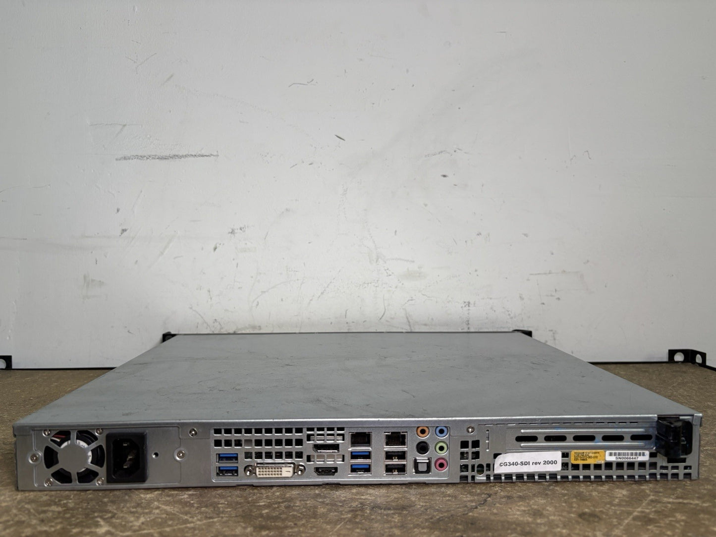 TIGHTROPE MEDIA SYSTEMS DIGITAL SIGNAGE PLAYER 340/no SSD