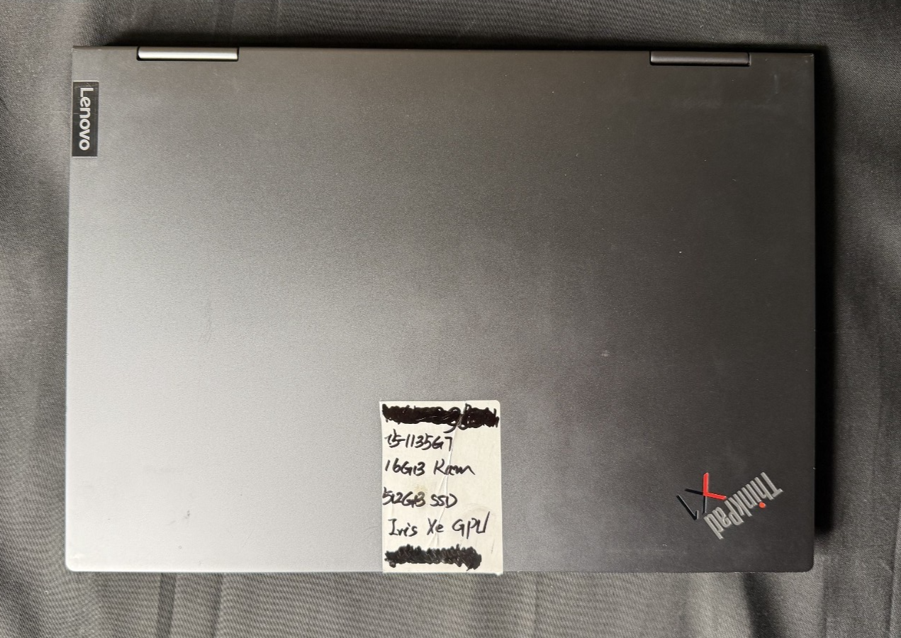 Lenovo ThinkPad X1 Yoga Gen6 i5-1135G7, 16GB RAM, 512GB SSD, No OS *Read*
