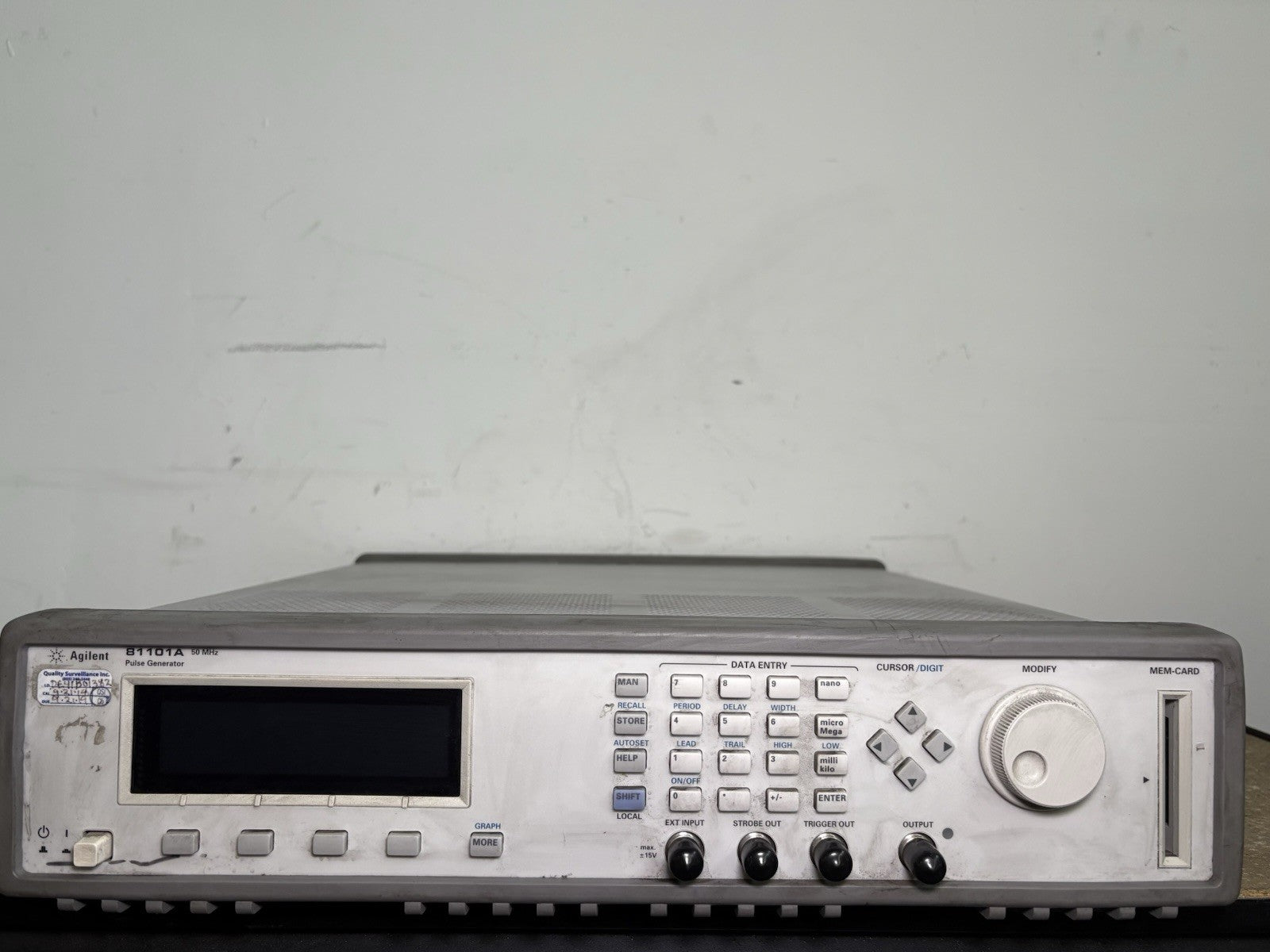Used Agilent 81101A - Pulse Generator 50 MHz