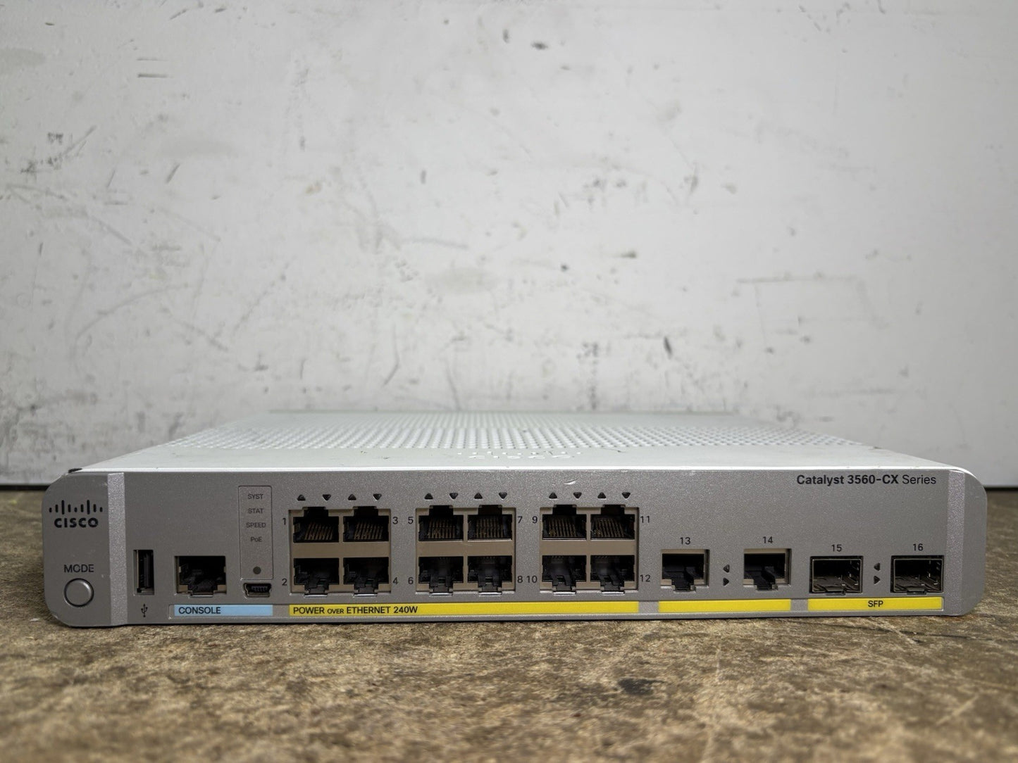 CISCO Catalyst 3560-CX Series WS-C3560CX-12PC-S