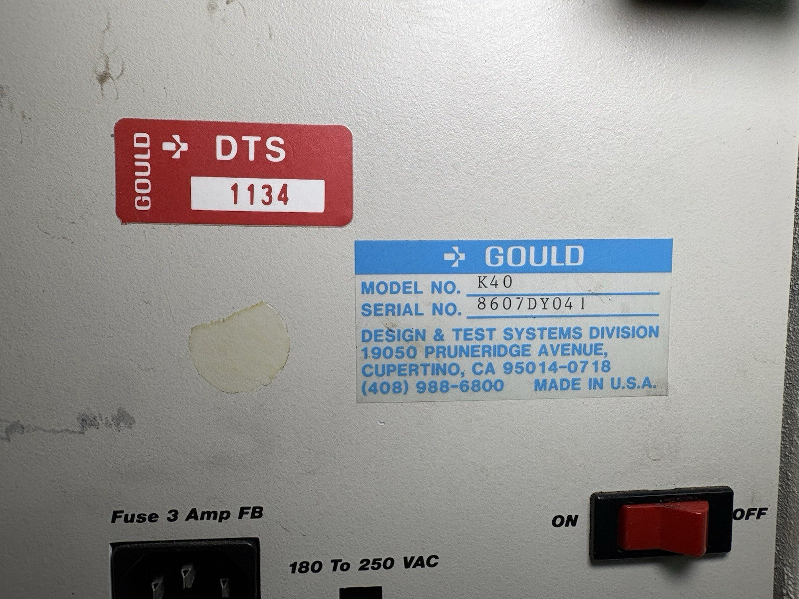 GOULD K450 LOGIC ANALYZER