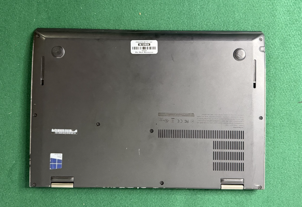 Lenovo ThinkPad X1 Yoga Gen 1 Touch i7-6500U  8GB RAM 256GB SSD 49%-59%  battery