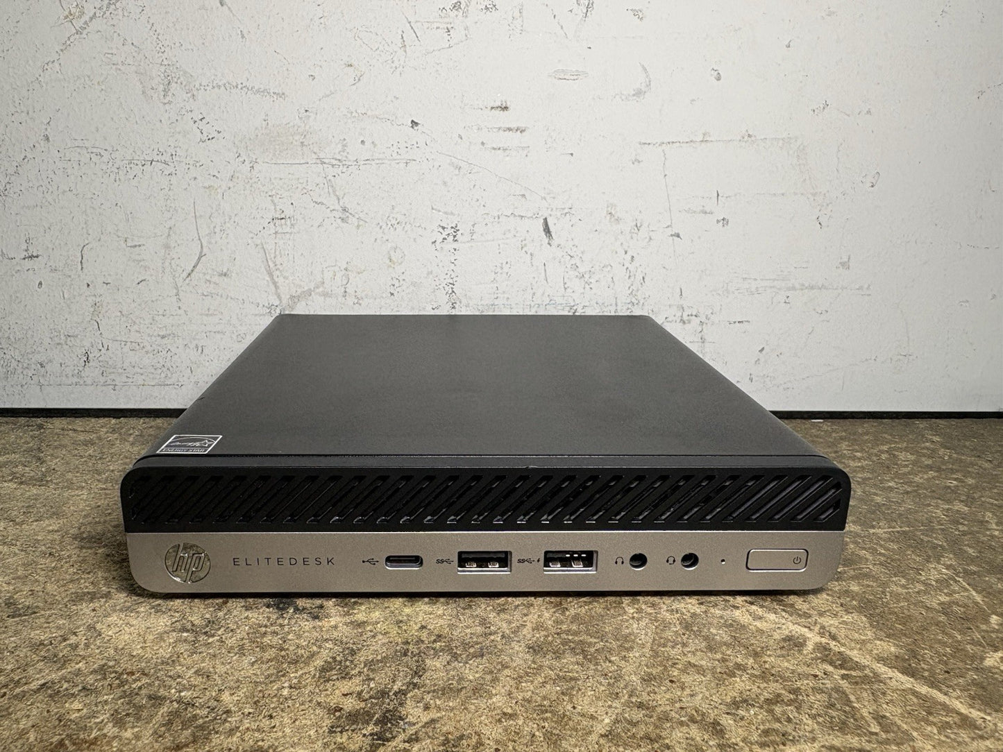 HP ELITEDESK 705 i5-7500T G4 DM MINI DESKTOP 8gb Ram NO SSD/ADAPTER