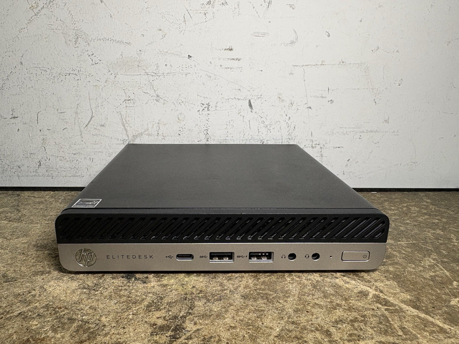 HP ELITEDESK 705 i5-7500T G4 DM MINI DESKTOP 8gb Ram NO SSD/ADAPTER