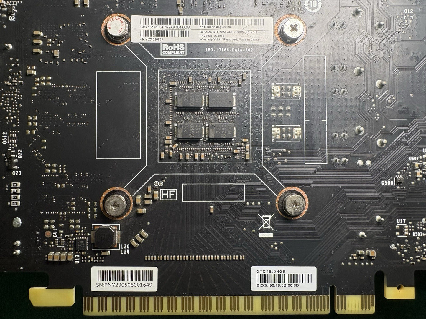 PNY NVIDIA GeForce GTX 1650 4GB Graphics Card