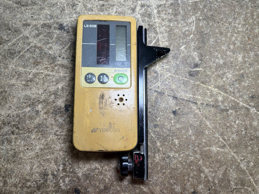 Topcon LS-50B Laser Level Detector Sensor Eye Receiver with Bracket