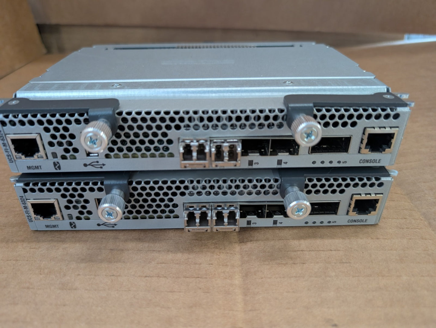 LOT OF 2 UCS-FI-M-6324 CISCO Fabric Interconnect Switch Module