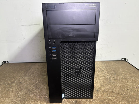 Dell Precision 3620 Intel Xeon E3-1270v5 @3.60GHz 32GB RAM 512GB /w P4000 Quadro