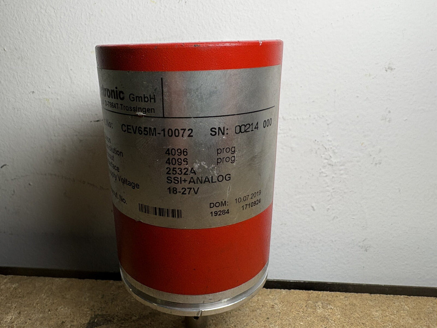 TR ELECTRONIC ENCODER TYPE CEV65M-10072