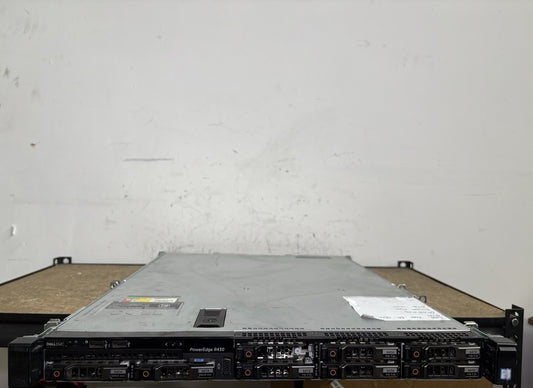 Dell PowerEdge R430 2 x 6-Core 2.40GHz E5-2620 64GB Ram 512GB SSD & 6TB HDD