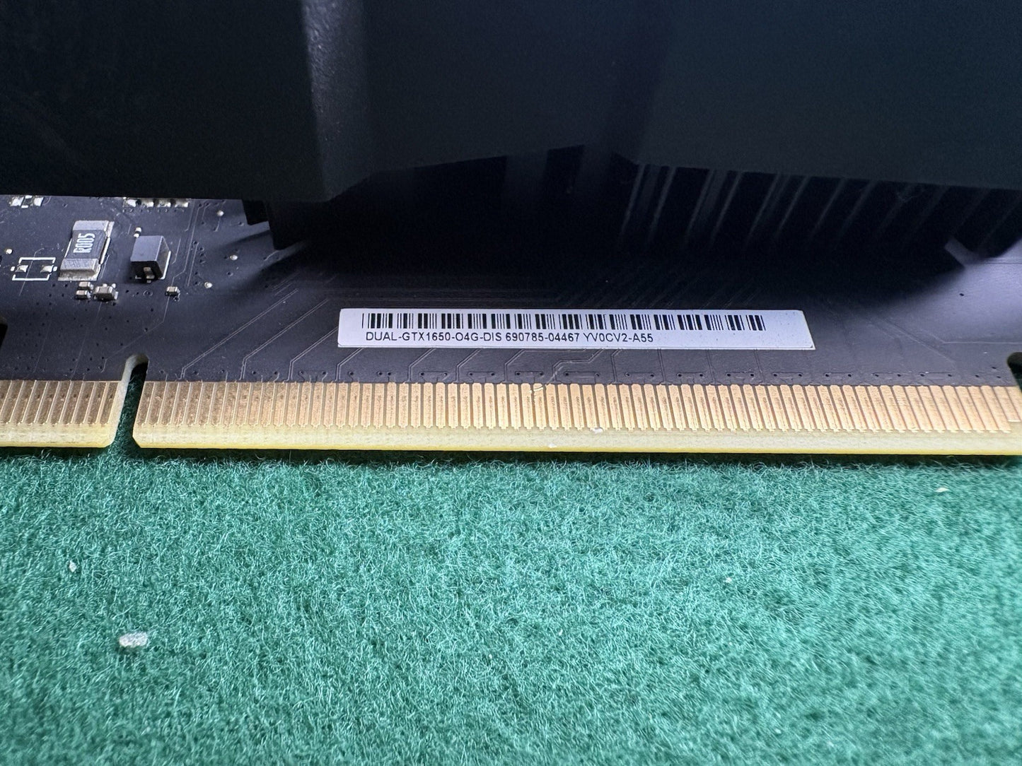 ASUS Nvidia GeForce GTX 1650 OC 4G Graphics Card DUAL-GTX1650-O4G-DIS