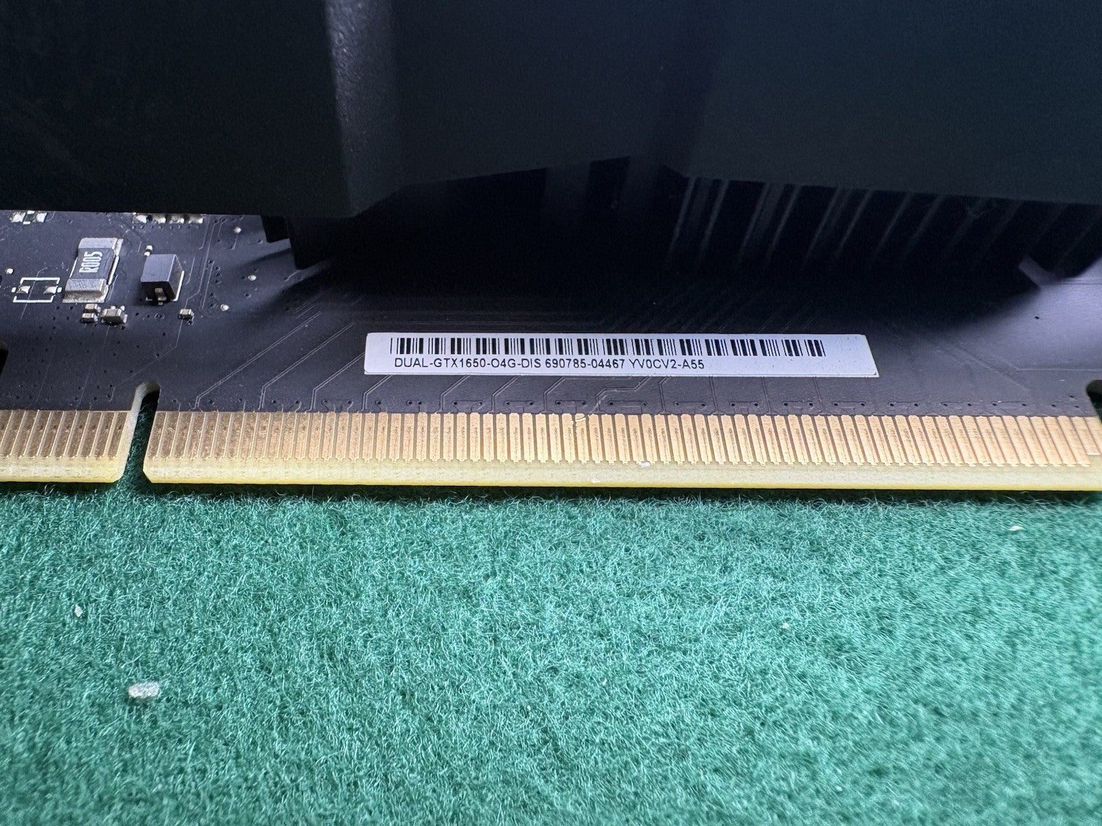 ASUS Nvidia GeForce GTX 1650 OC 4G Graphics Card DUAL-GTX1650-O4G-DIS