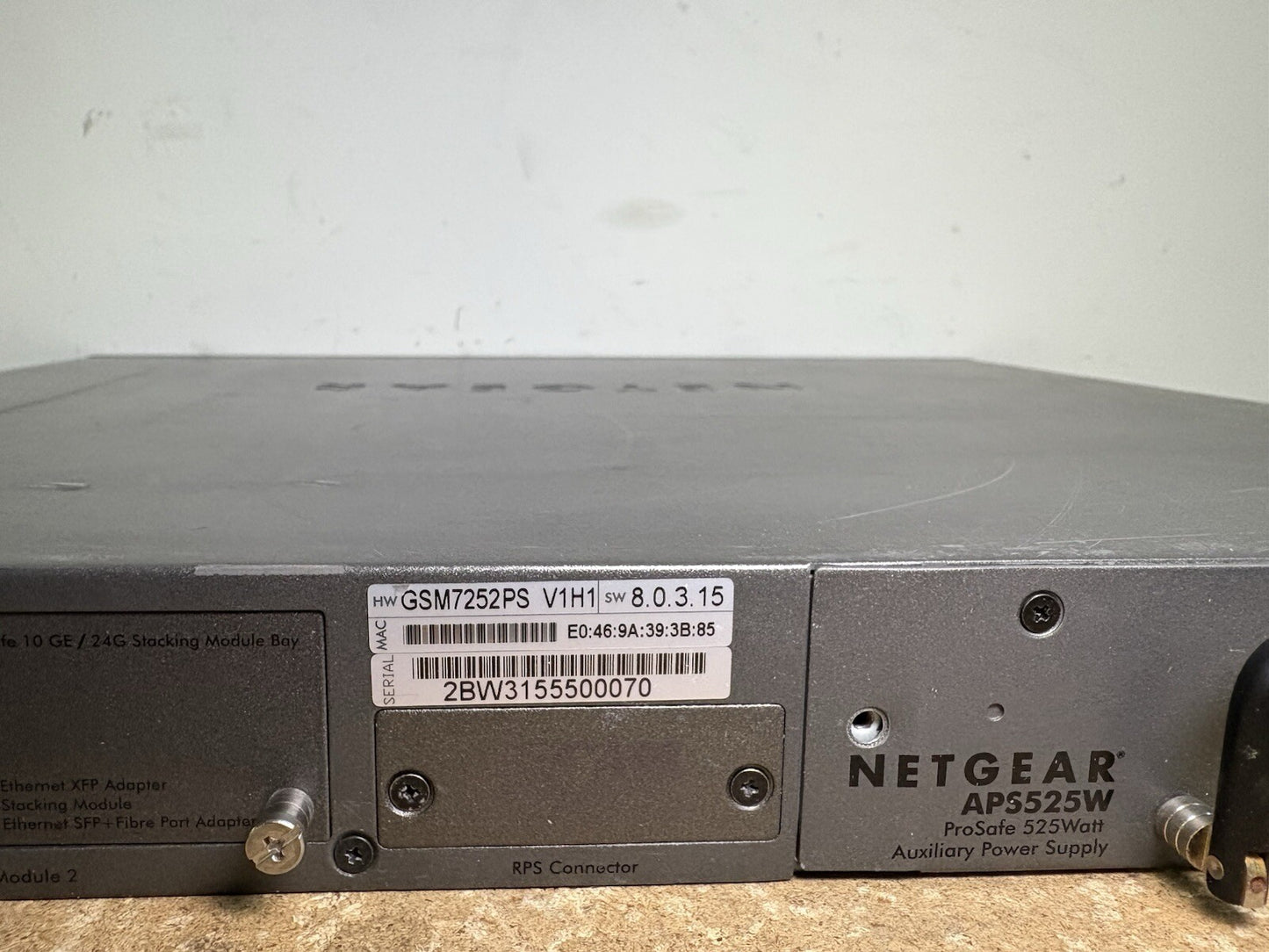 Netgear GSM7252PS 48-Port GB Smart Stackable POE Switch