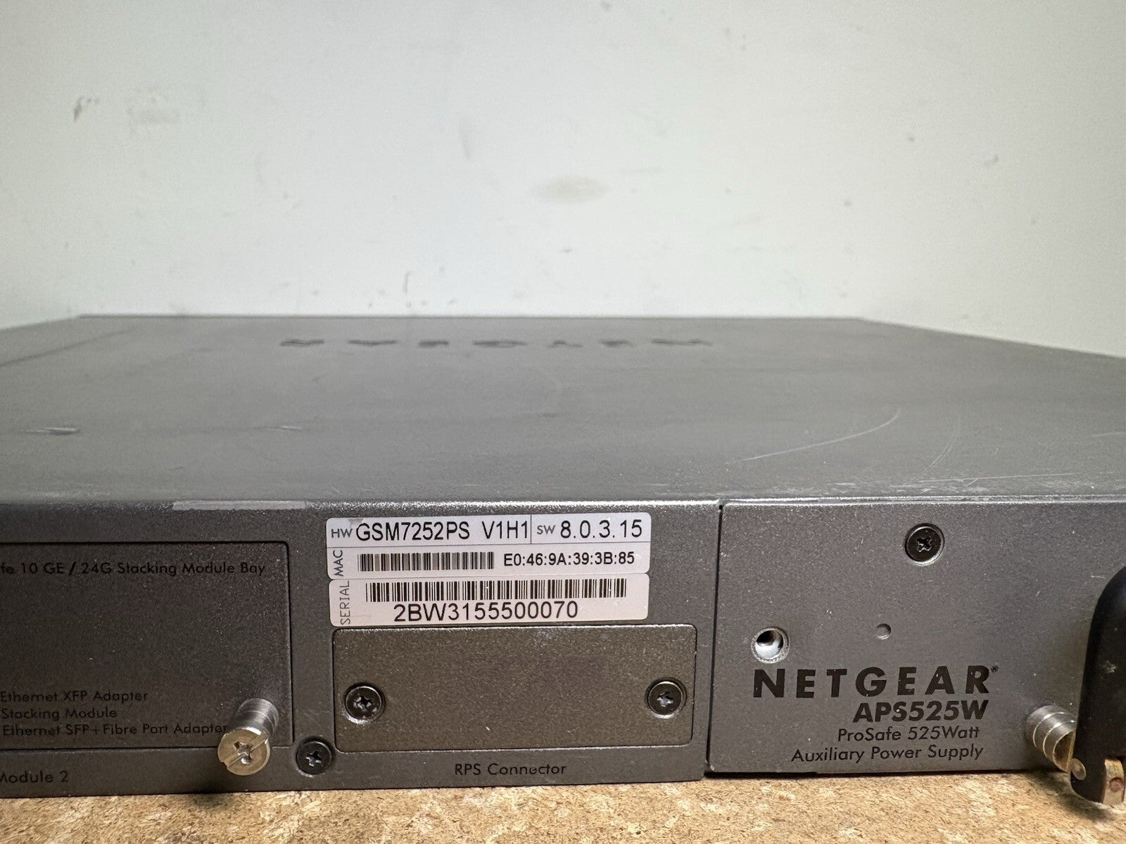 Netgear GSM7252PS 48-Port GB Smart Stackable POE Switch