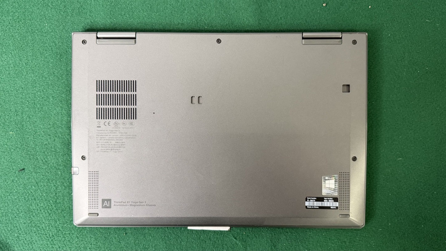 Lenovo ThinkPad X1 Yoga Gen 5 Laptop | i7-10610U 16GB 512GB Win 11 READ