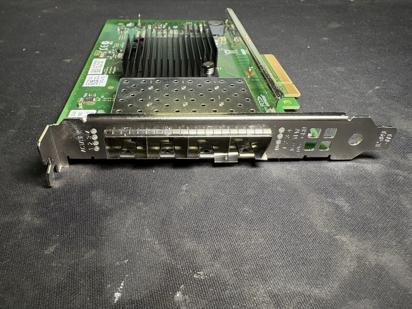 Dell Intel X710-DA4 Quad-Port 10GB SFP+ PCIe Network Card 0DDJKY