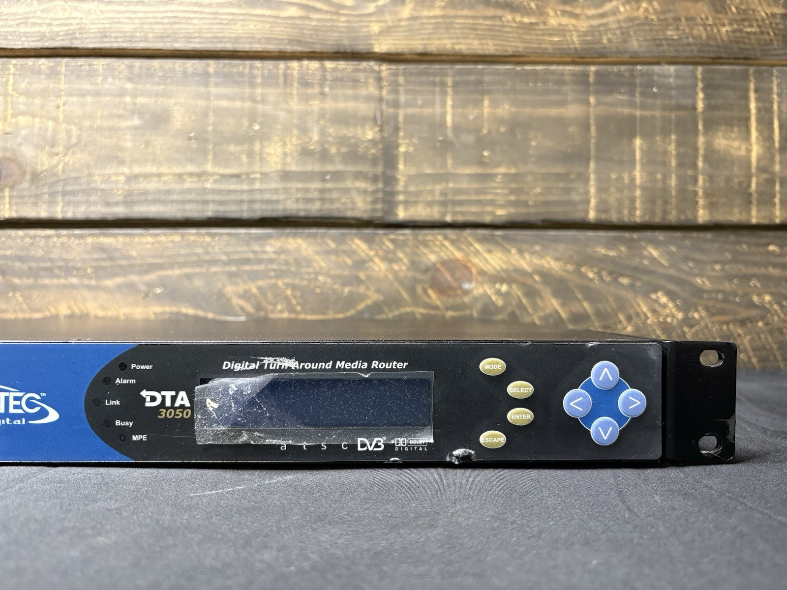 ADTEC DIGITAL DTA 3050 Digital Turn Around Media Router 10 Channe Mux