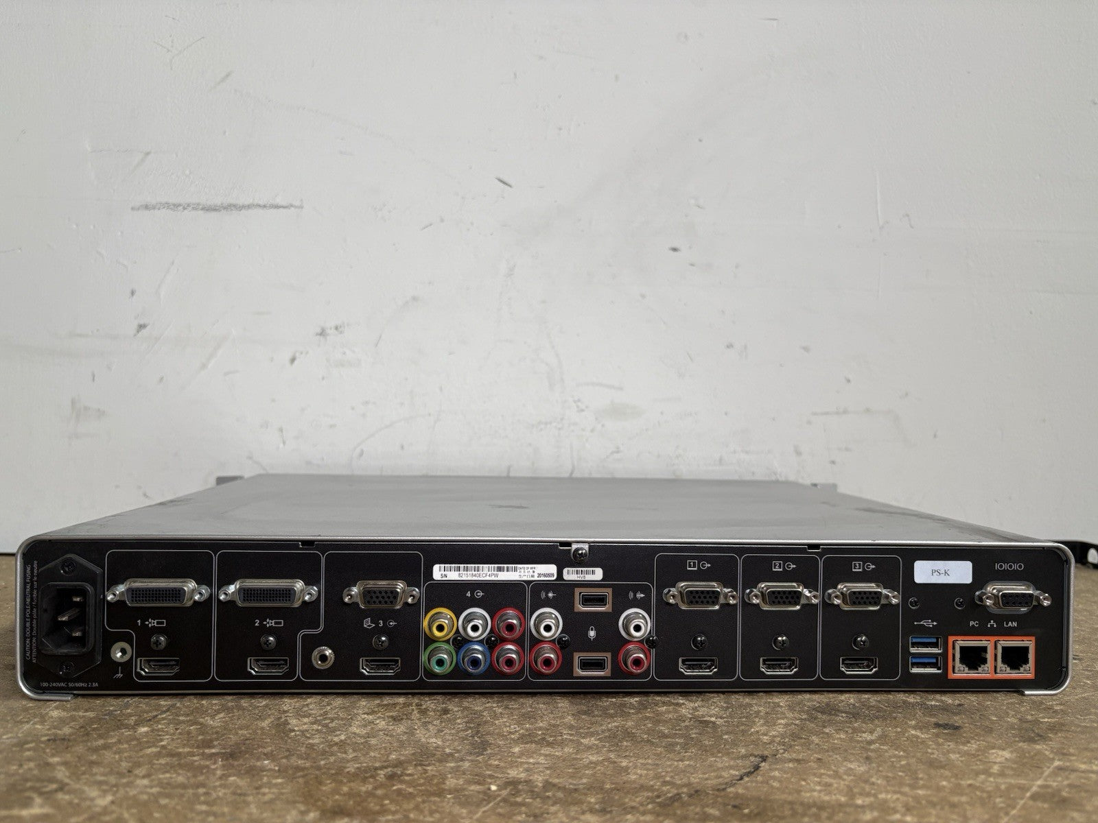 Polycom Realpresence Group 700 Video Conference Equipment Power Tested