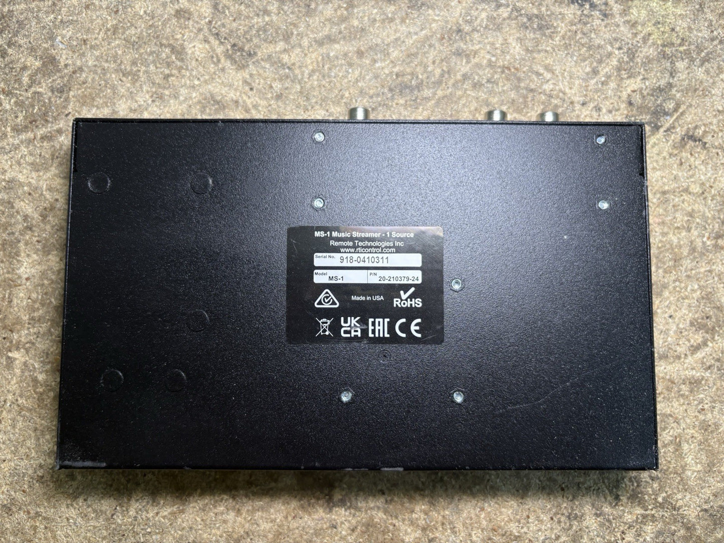 RTI MS-1 Music Source Streamer - 1 Source