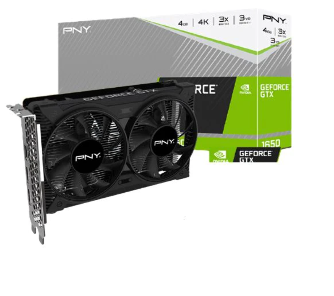 PNY NVIDIA GeForce GTX 1650 4GB Graphics Card
