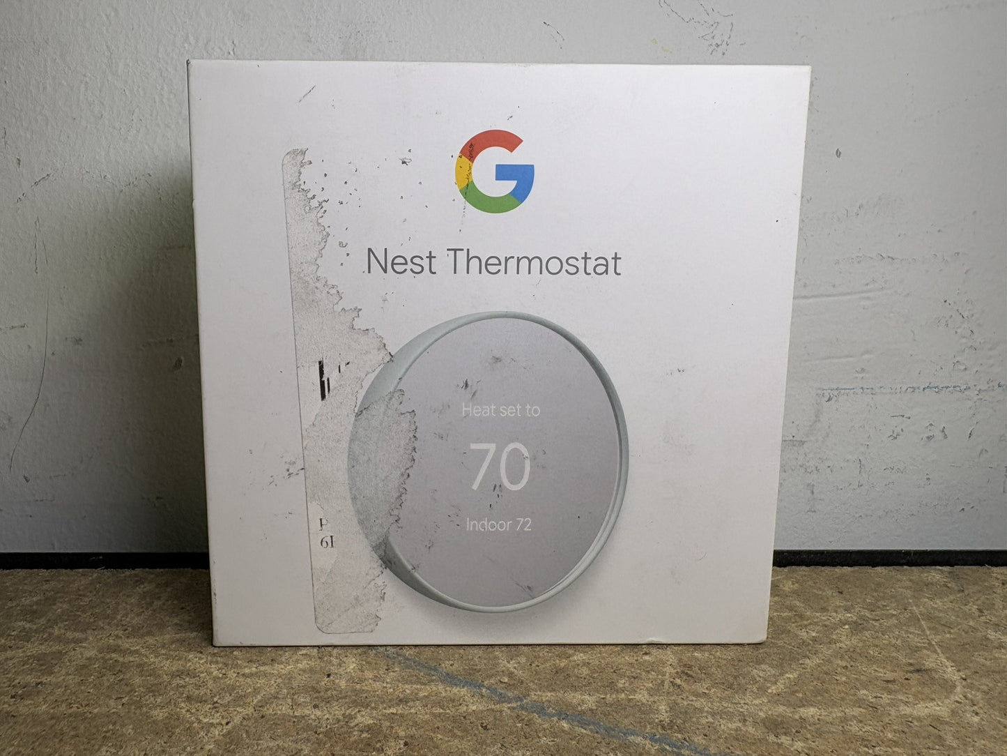 Google Nest Thermostat Model G4CVZ Fog