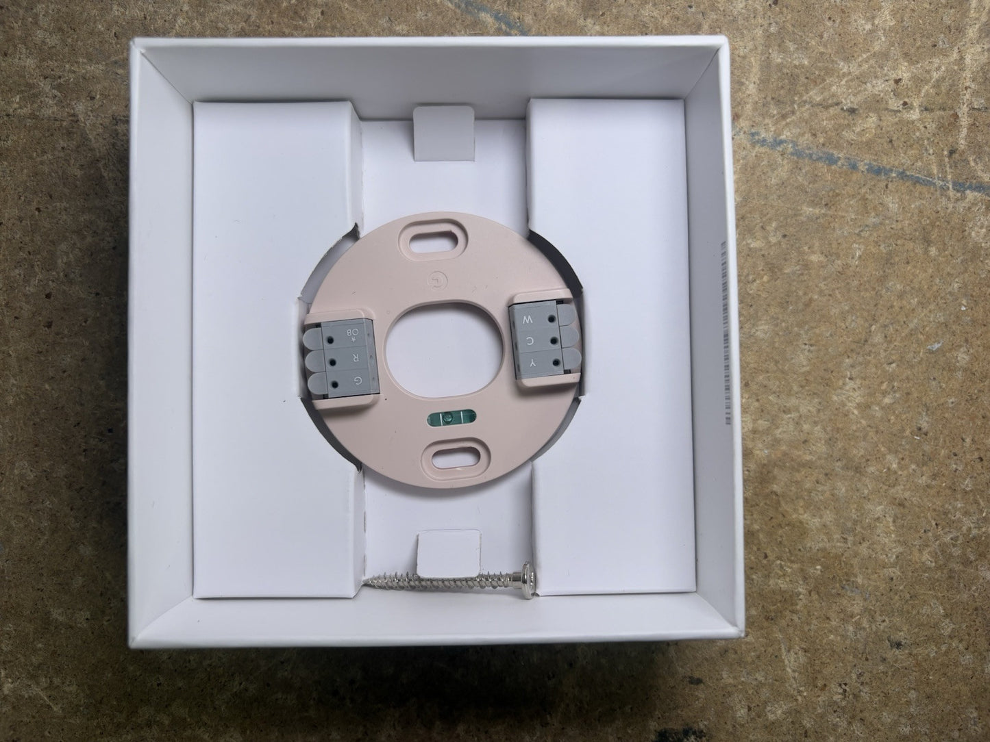 Google Nest Thermostat Model G4CVZ Sand