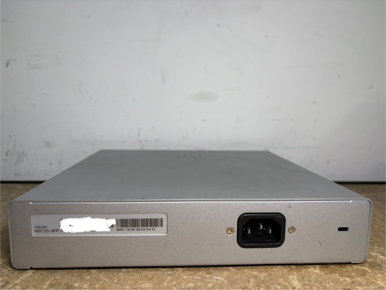 Meraki 8 Port 1Gb/PoE 2 Port SFP Compact Switch MS120-8FP-HW  UNCLAIMED