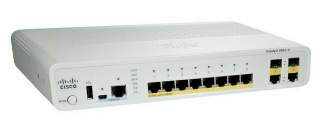 Cisco Catalyst 3560-CG Series POE Network Switch WS-C3560CG-8PC-S FULLY TESTED