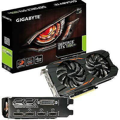 GIGABYTE GeForce GTX 1050 TI Windforce OC 4GB GDDR5 Graphics Card